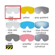 Линза SCOTT Hustle MX SGL WKS clear afc works 218814-102