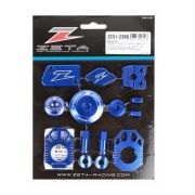 Комплект крышек Zeta Billet Kit TE125 14-16/TE150-300 17-/FE250-501 17-/TX125 17- синий ZE51-2566