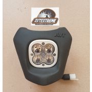 Светодиодная фара AVTextreme KTM EXC 14-23 черный корпус/белая фара