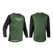 Джерси FLY RACING F-16 зеленый/черный  размер:S 376-923S