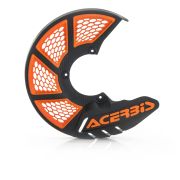 Пластик защита переднего диска Acerbis X-Brake оранжевый/белый 0021846.313