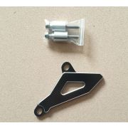 Защита передней звезды Kawasaki KLX450R 08-15 черная