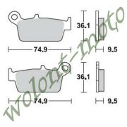 Тормозные колодки Braking 701CM44 Италия Как VD-144JL