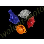 Крышка фильтра Zeta Темн.Серый (DRZ400S/SM 00 -  ) ZE90-1210