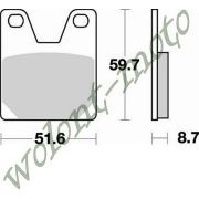 Тормозные колодки Braking 826CM56 Италия