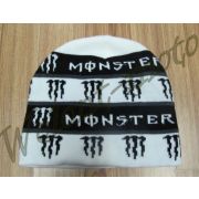 Шапка Monster Бело-черный