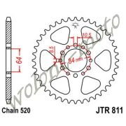 Звезда ведомая JT sprockets  JTR811.48