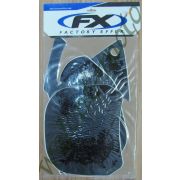 Наклейки фон номера для мотоцикла Factory Effex Yamaha YZ250F/YZ450F 03-05 Черный 06-62212