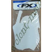 Наклейки фон номера для мотоцикла Factory Effex Yamaha YZ250F/YZ450F 03-05 Белый 06-62214