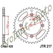 Звезда ведомая JT sprockets  JTR217.55