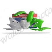Комплект пластика Polisport Kawasaki KXF450 2006-2008 Зелненый с белым 90114