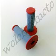 Грипсы Accel мягкие красно-серый RGP-535M-120 closed red
