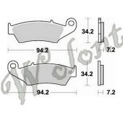 Тормозные колодки Brake Pad (sintered metal) BP-FA185 Как 772cm44