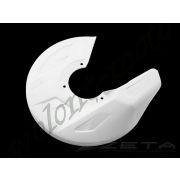Пластик защита переднего тормозного диска ZETA Pro F-Disk Guard Белый 270mm ZE52-1046
