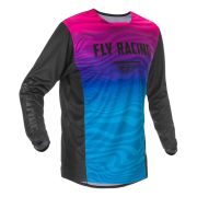 Джерси FLY RACING KINETIC K121 S.E. размер:XL черная/розовая/синяя