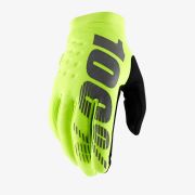Перчатки 100% Brisker Glove утепленные размер:XL Fluo Yellow 10016-004-13