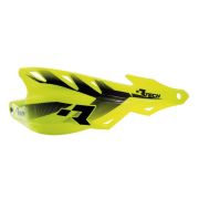 Защита рук + крепеж на рули 22/28 R-Tech RAPTOR HI-Viz желтый