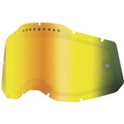 Линза 100% RC2/AC2/ST2 Replacement Lens Vented Gold Dual двойная 51008-659-01