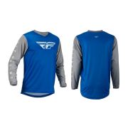 Джерси FLY RACING F-16 синий/серый  размер:S 376-922S