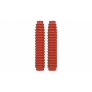 Защита вилки (Гофры) Polisport красный 350x41x58 8365000007
