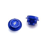 Крышка заднего тормозного бачка ZETA R-Brake Reservoir Cover Brenbo KTM/Husky синий ZE86-7102