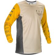 Джерси детская FLY RACING KINETIC K121 размер:XL желтая/серая
