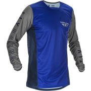 Джерси FLY RACING KINETIC K121 размер:S синяя/фиолетовая/серая