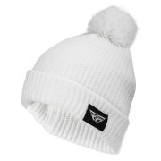 Шапка вязаная FLY RACING POM белая