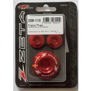 Крышка на двигатель ZETA Engine Plugs CRF250R 04-09/CRF250X04- Red ZE89-1110