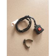 Кнопка Stop/Start waterproof красная с креплением на руль