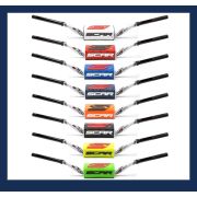 Руль Scar O2 28,6mm белый руль/темно-синяя подушка S9182WH-DKBL