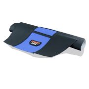 Перетяжка для сидения мотоцикла PowerZone универсальная (черный/синий)