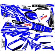 Набор графики PowerZone Team Yamaha WR450F 19-24/WR250F 20-24/YZ250FX 20-24