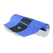 Перетяжка для сидения мотоцикла PowerZone универсальная (синий/черный)