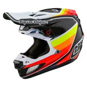 Внедорожный шлем Troy Lee Designs SE5 Carbon Helmet W/MIPS Reverb Black/Sunse размер:L 172001004-L