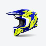 Внедорожный шлем Airoh Twist 3 Dizzy Blue-Yellow Gloss размер:XXL 63cm TW3D31XXL
