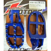 Подножки фрезер. с шипами Zeta TC125/FC250-450 16-/TC250 17-/TE/FE/TX/FX125-501 17- синий ZE93-1823