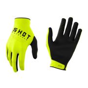Перчатки SHOT DRAW размер:L/10 Hi-Vis желтый