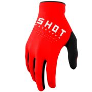 Перчатки SHOT DRAW размер:XXL/12 красный