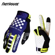 Перчатки FastHouse Glove размер:M белый/синий/ярко желтый Китай