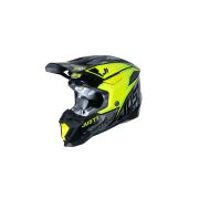 Внедорожный шлем JUST1 J40 Shooter Hi-Vis зеленый глянцевый размер:XL