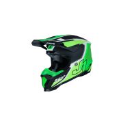 Внедорожный шлем JUST1 J40 Flash зеленый/белый матовый размер:XL