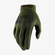Перчатки 100% Ridecamp Army Green/Black размер:XL 10011-00003
