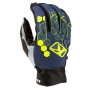 Перчатки Klim Dakar Glove размер:XXL темно синий/черный/ярко желый Китай