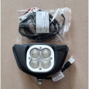 Светодиодная фара AVTextreme + КПП к АКБ Yamaha WR250F/450F 07-11 черный корпус/белая фара