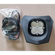 Светодиодная фара AVTextreme + КПП к АКБ Husqvarna TE/FE 15-16 черный корпус/черная фара