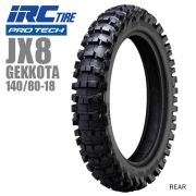 Внедорожная резина IRC JX8 Gekkota 140/80-18