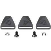 Застежки к наколенникам Leatt Buckle Kit Dual Axis Pro Pair Black 4024500500