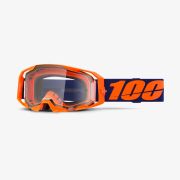Очки 100% Armatic Neon Orange / Clear 50059-00003