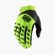 Перчатки подростковые 100% Airmatic Youth Glove Fluo Yellow/Black размер:M 10001-00005